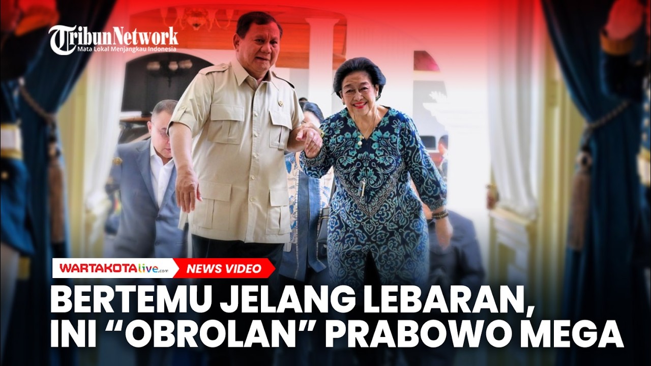 Ini Pembicaraan Prabowo dan Megawati, Saat Bertemu Jelang Idul Fitri