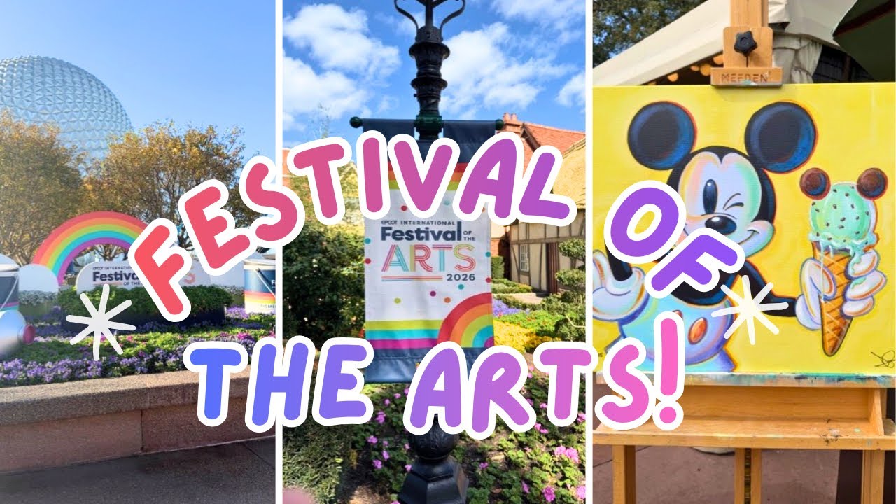 Festival of the Arts 2026! 🎨🫟 Best Eats, Art Favorites & Disney on Broadway!
