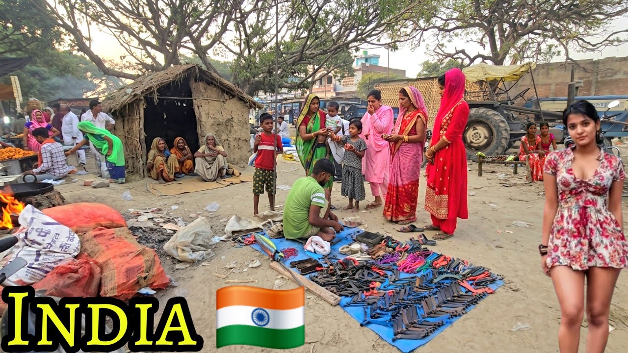 🇮🇳The truth behind India: You have never seen such pictures of a village and a market 🇮🇳🇮🇳