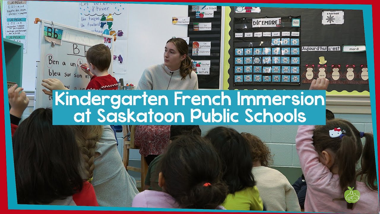 Kindergarten French Immersion at Saskatoon Public Schools
