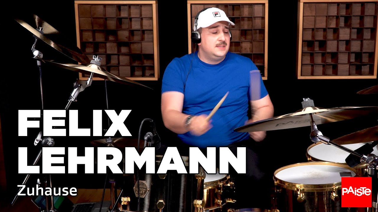 PAISTE CYMBALS - Felix Lehrmann (