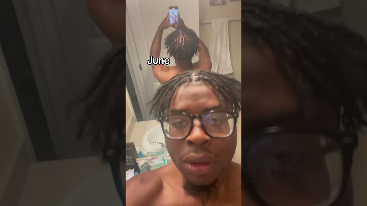 My 10 month loc journey so far #locs #locjourney #dreadjourney #dreads