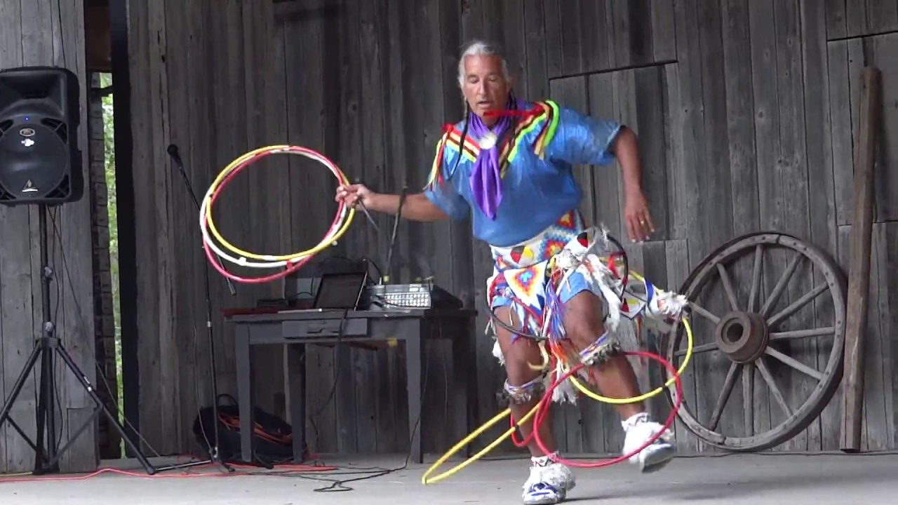 Kevin Locke Hoop Dance Aug 2013 Jamestown ND