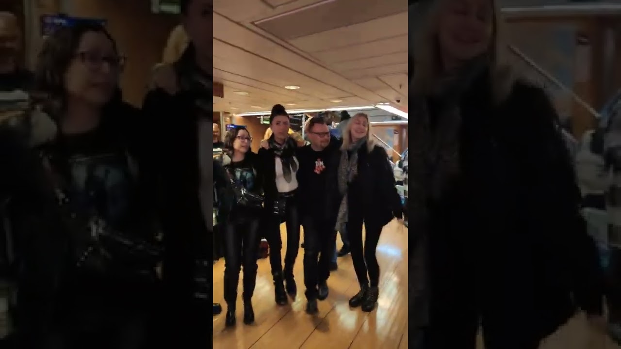 Rejs fanów Depeche Mode 2022 Stena Line pożegnanie i nasz Martin