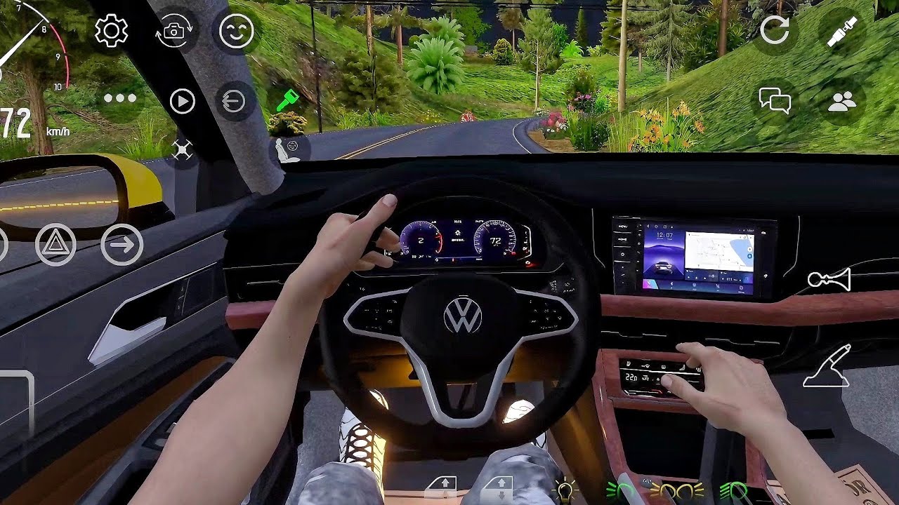 New Etiket Online: Multiplayer - VW Passat Nighttime POV Drive | New Car Game Android Gameplay