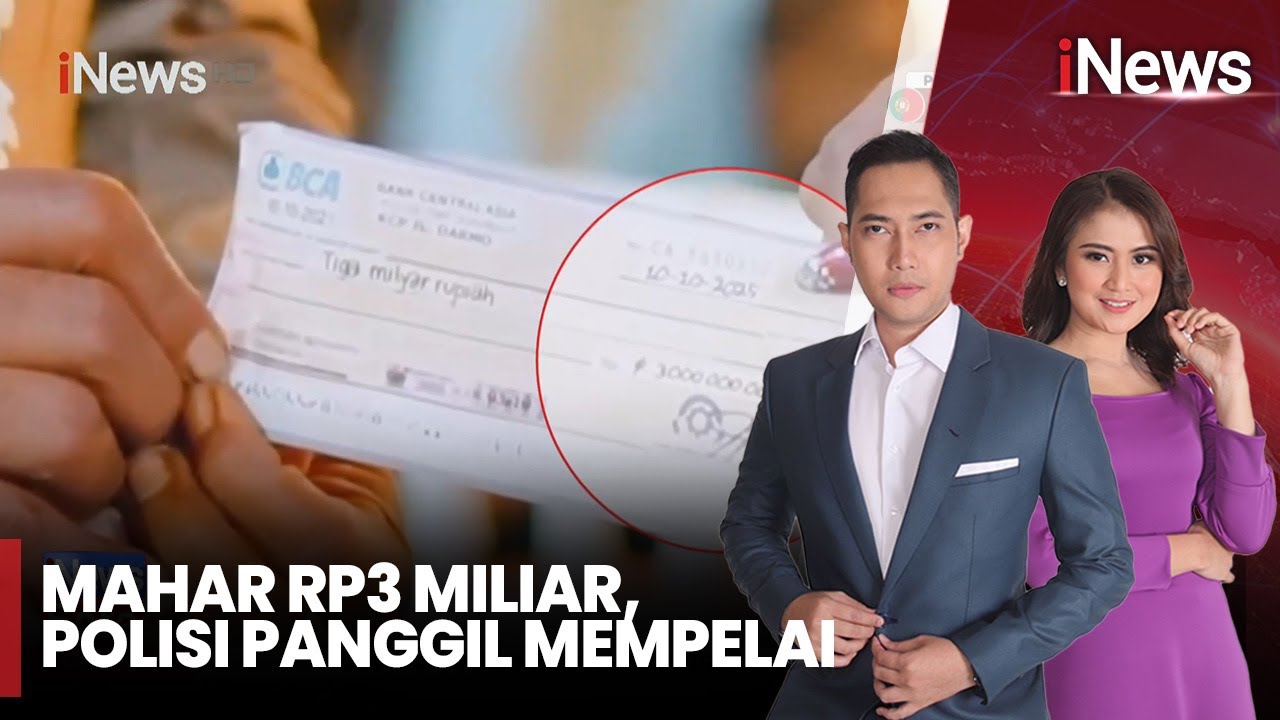 Viral Mahar Rp 3 Miliar, Warga Laporkan Mempelai Pria ke Polisi! |iNews Sore (14/10)