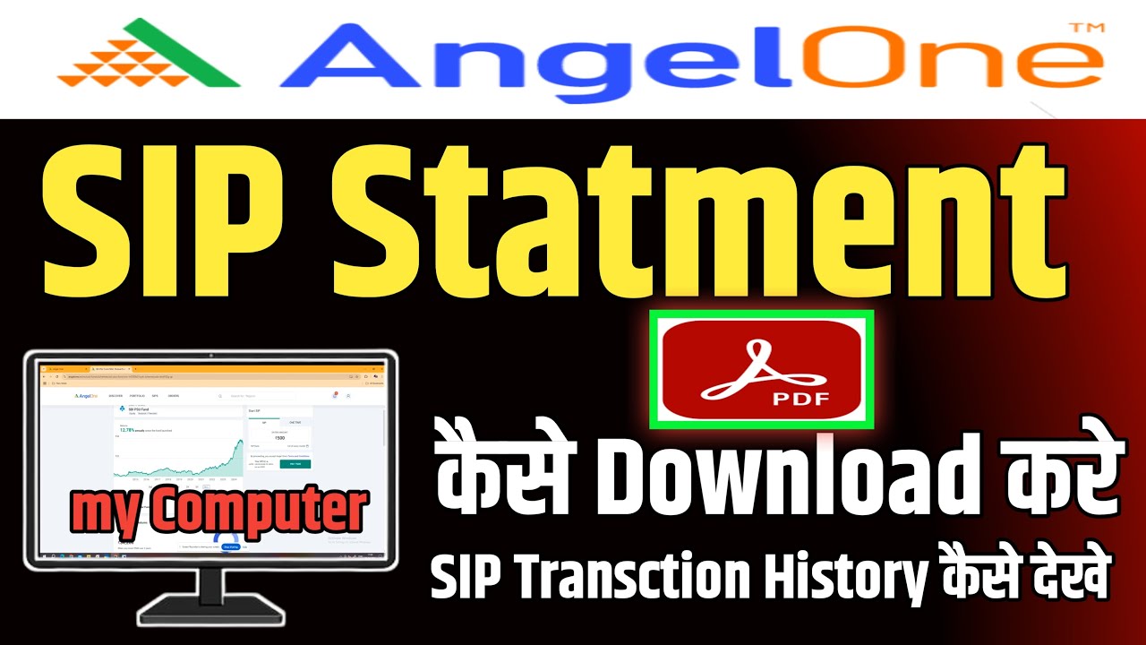 angel one mutual fund statement kaise nikale || sip ka statement kaise dekhen