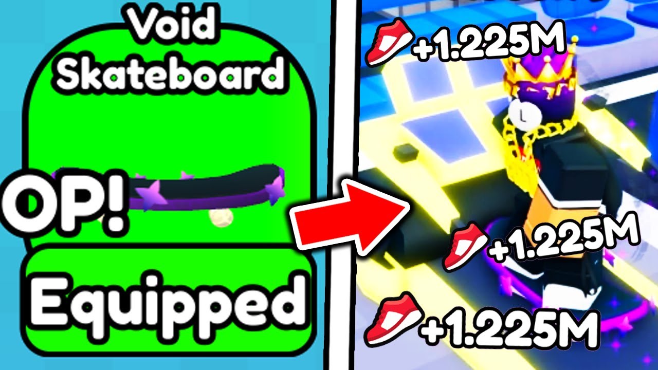 I Bought VOID SKATEBOARD And Became #1 PLAYER in Skate Race Simulator..