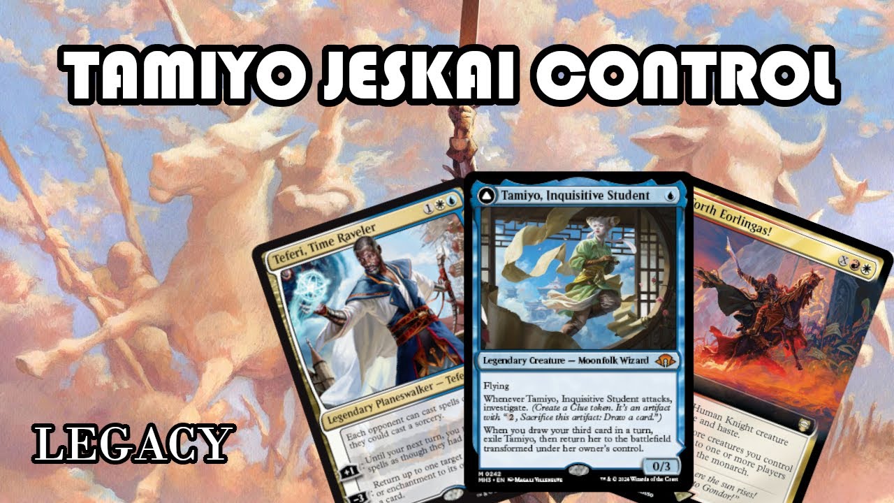 Tamiyo is BROKEN in Jeskai Control! Back to back Top 16 in the Legacy Challenge! | Legacy | MTG