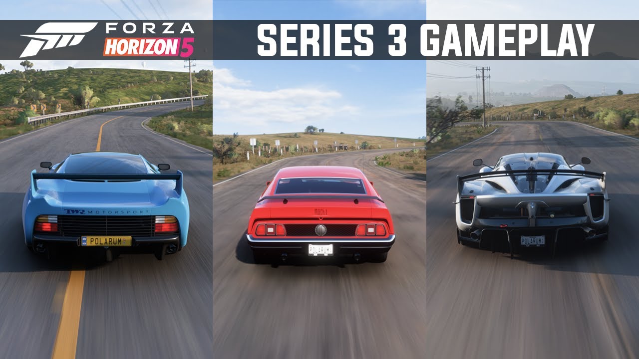Forza Horizon 5 | Series 3 | Gameplay Of All 12 Cars From Series 3