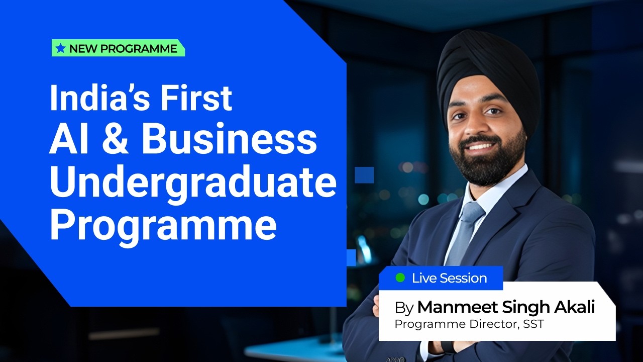 Pick the RIGHT Programme for the AI Age | AI & Business Undergraduate Launch | SST