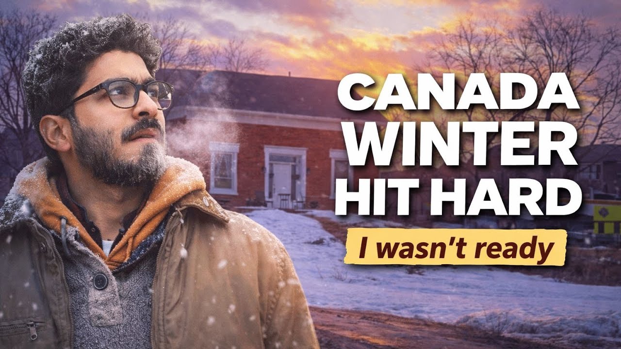 Winter in Canada Feels Magical❄️ | Immigrant Life in Canada ❄️
