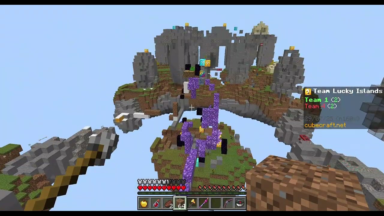 Brian Out Explosive Bows an Explosive Bow | Lucky Blocks Gameplay 490 | Minecraft