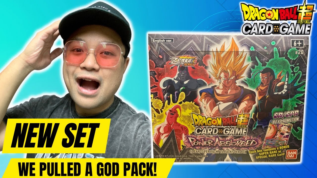 НОВЫЙ набор карт Dragon Ball Super - Поглощенная сила - НАБОР БОГА?!