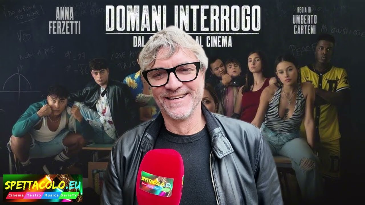 Domani interrogo, Umberto Carteni intervista: &laquo;Ho cercato di mantenere l'autenticit&agrave; del racconto&raquo;