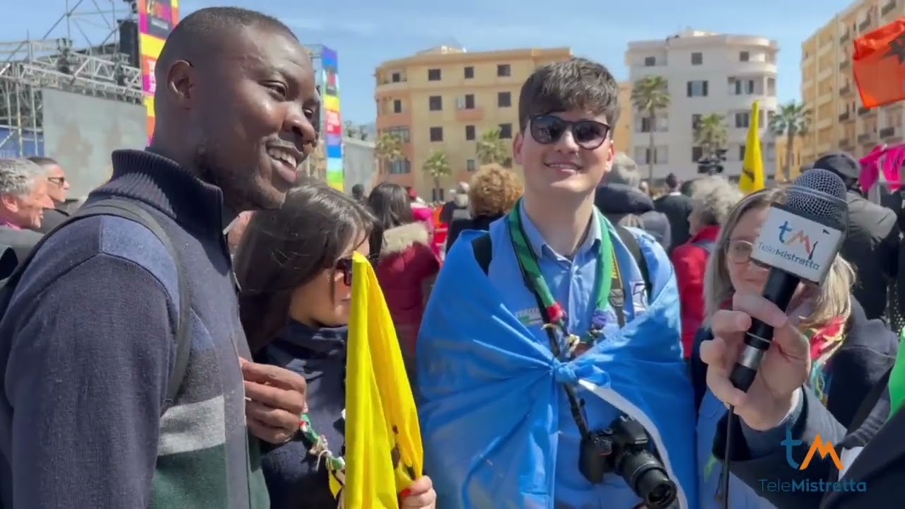 Il gruppo scout Agesci di Nicosia al trentennale di Libera a Trapani