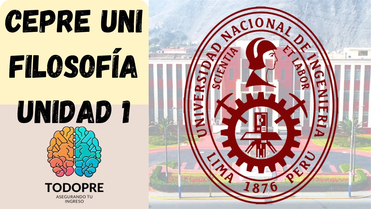 CEPRE UNI - FILOSOFÍA - SEMANA 1 - INTRODUCCIÓN A LA FILOSOFÍA - ADMISIÓN UNI