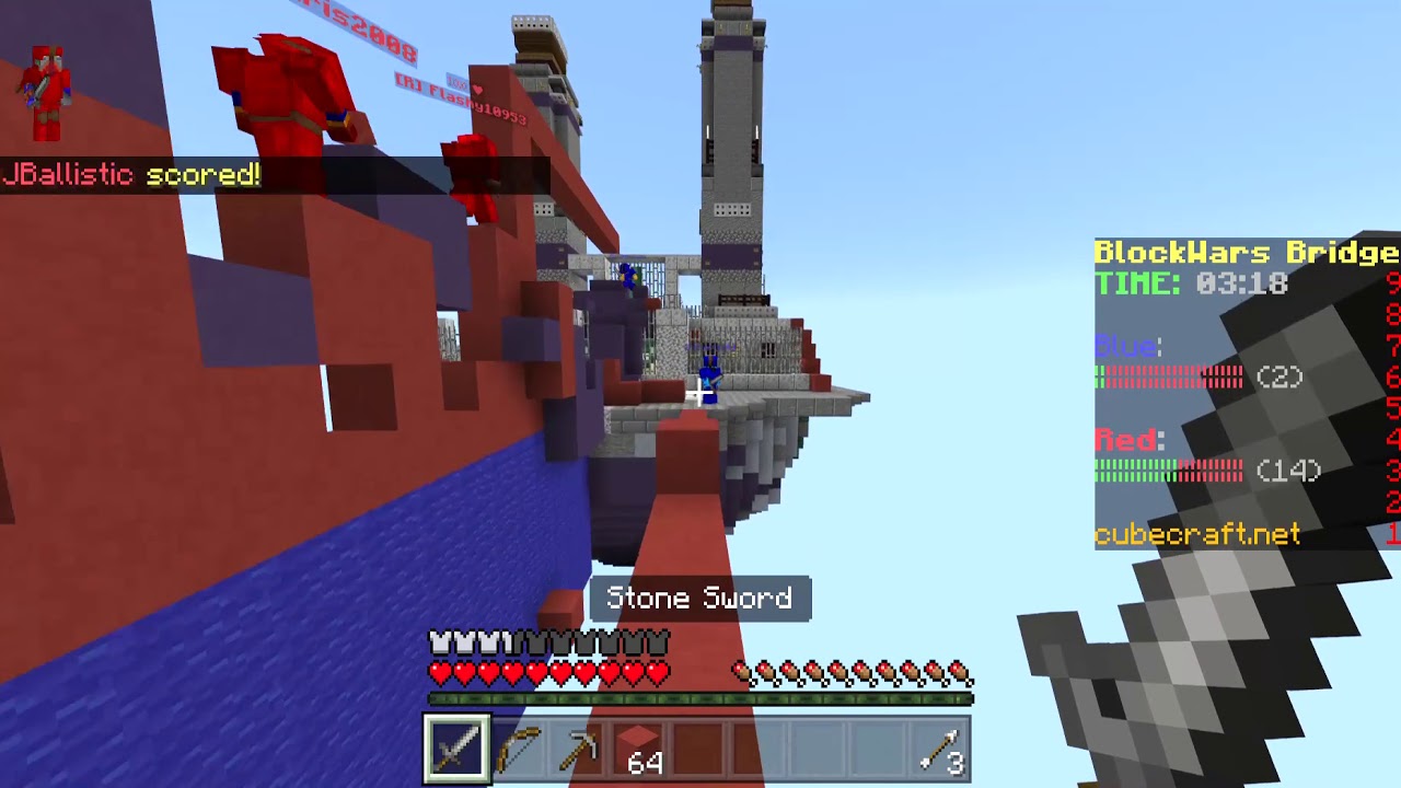 Minecraft BlockWars Bridges
