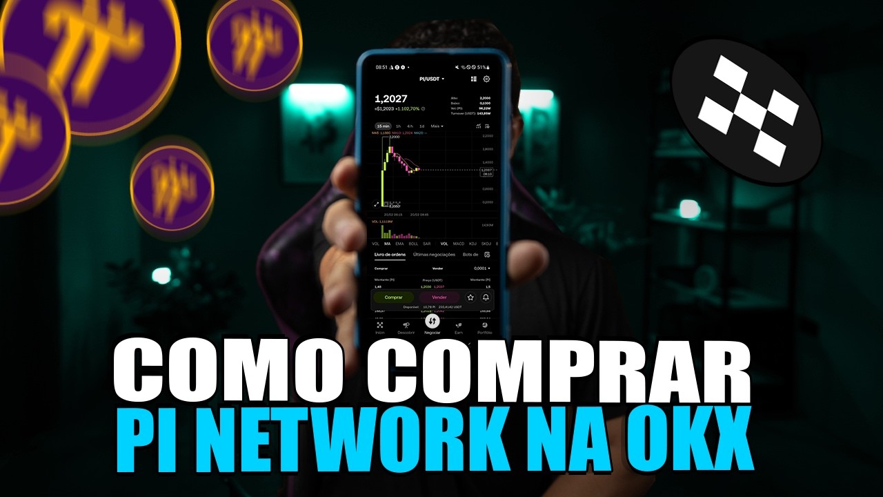 Como Comprar Pi Network na Corretora OKX pelo celular (Tutorial Completo e Atualizado 2025)