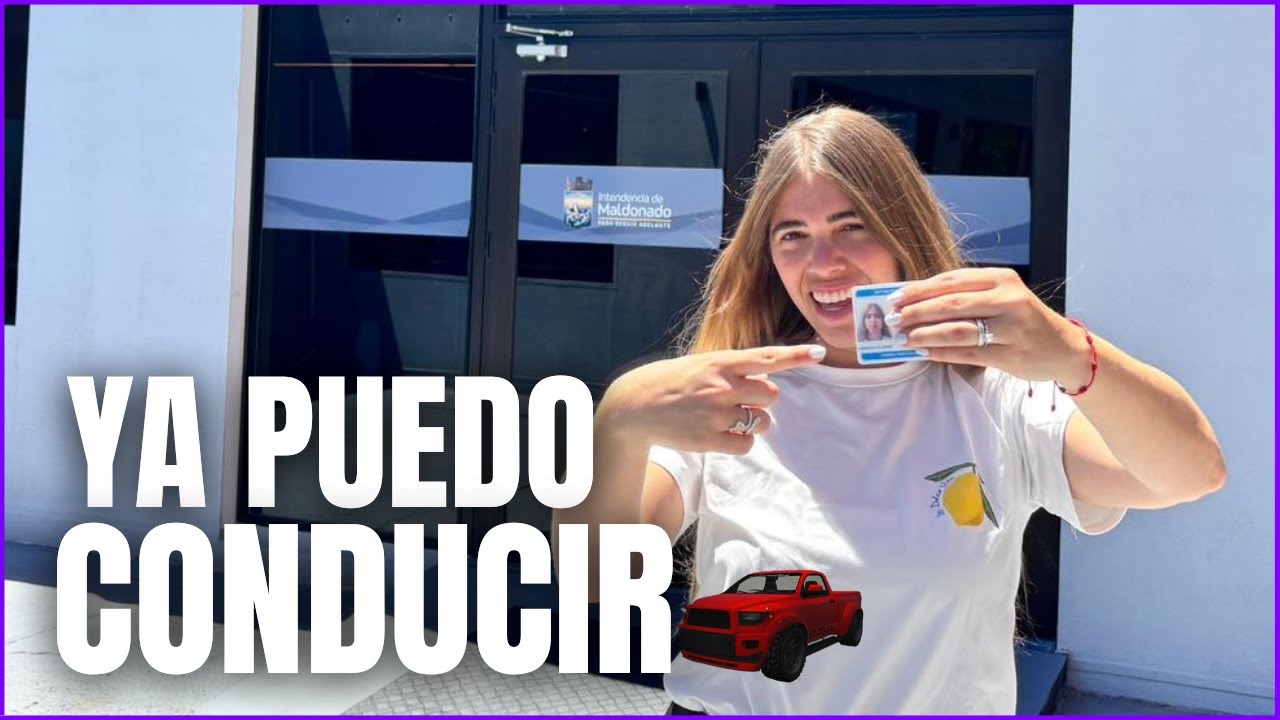 YA TENGO LICENCIA DE CONDUCCIÓN!!! siendo CUBANA viviendo en URUGUAY