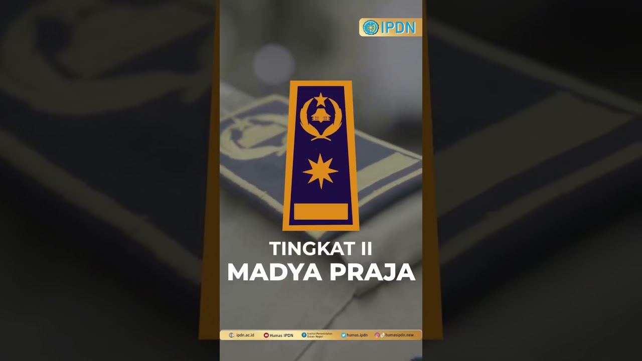 Ini Dia Tingkatan yang ada di IPDN ❕ Baruu tauu kan 😲 