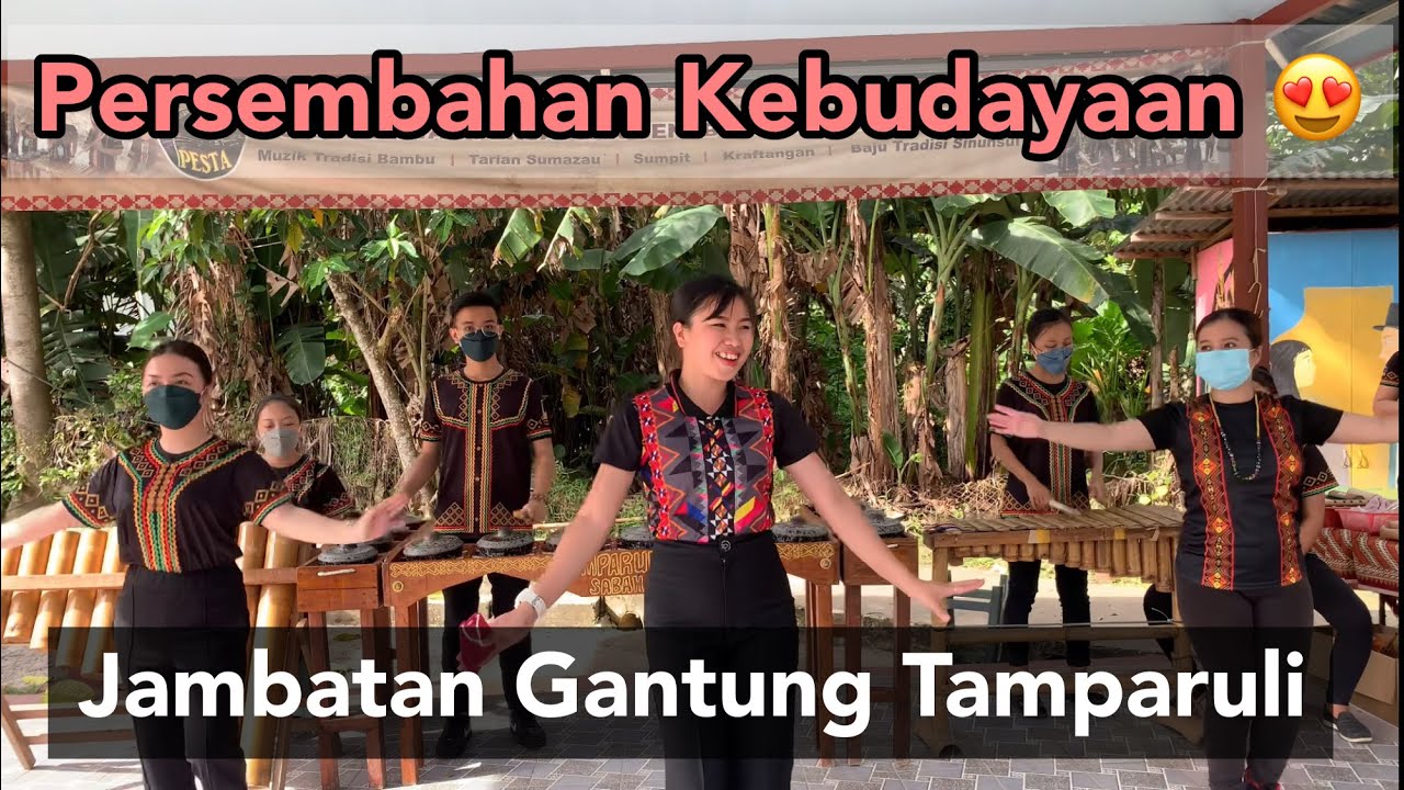 PERSEMBAHAN KEBUDAYAAN DI JAMBATAN GANTUNG TAMPARULI | Pak Pak Kangku Do | Solungkoi