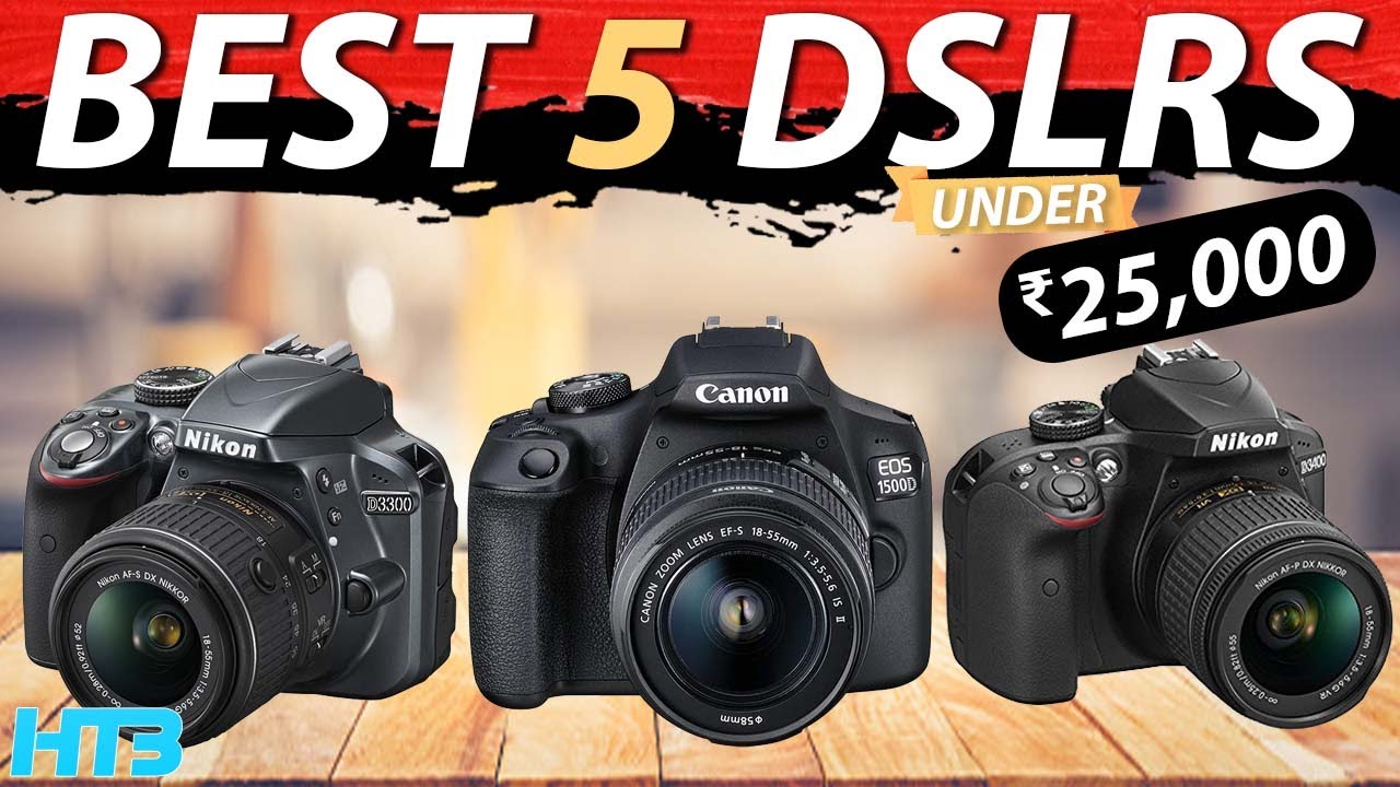 Top 5 Best DSLR Under 25000 in 2021📷Best Budget Cameras Under 25000 in India for Youtube, Photoshoot