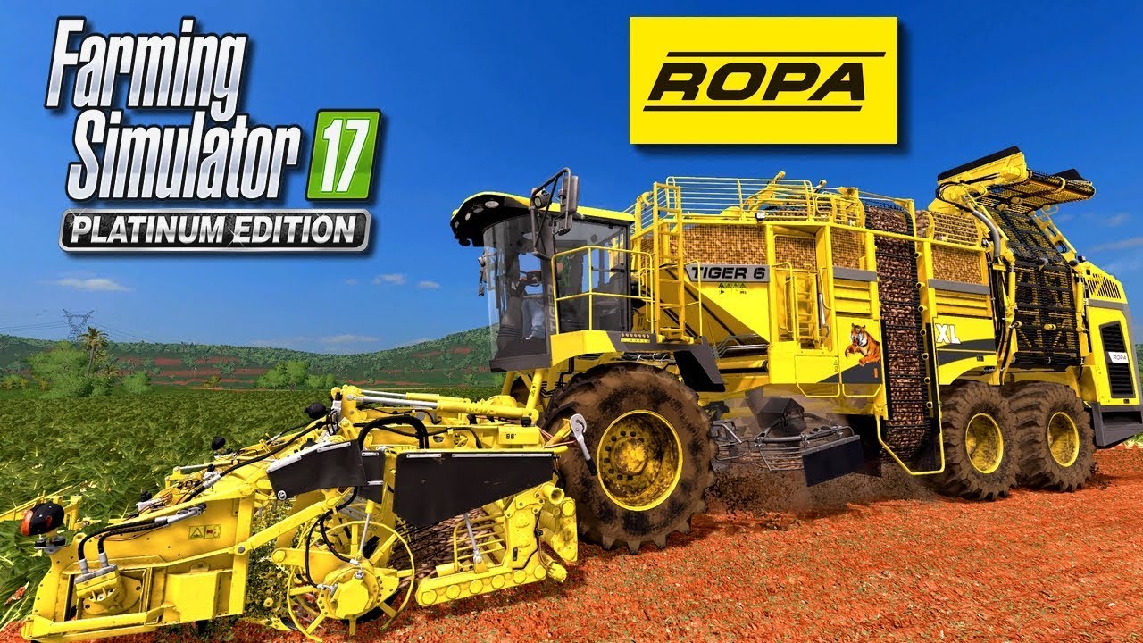 #21 Nowe DLC ROPA!  Tiger 6 XL - FS 17 Platinum Edition Gameplay PL