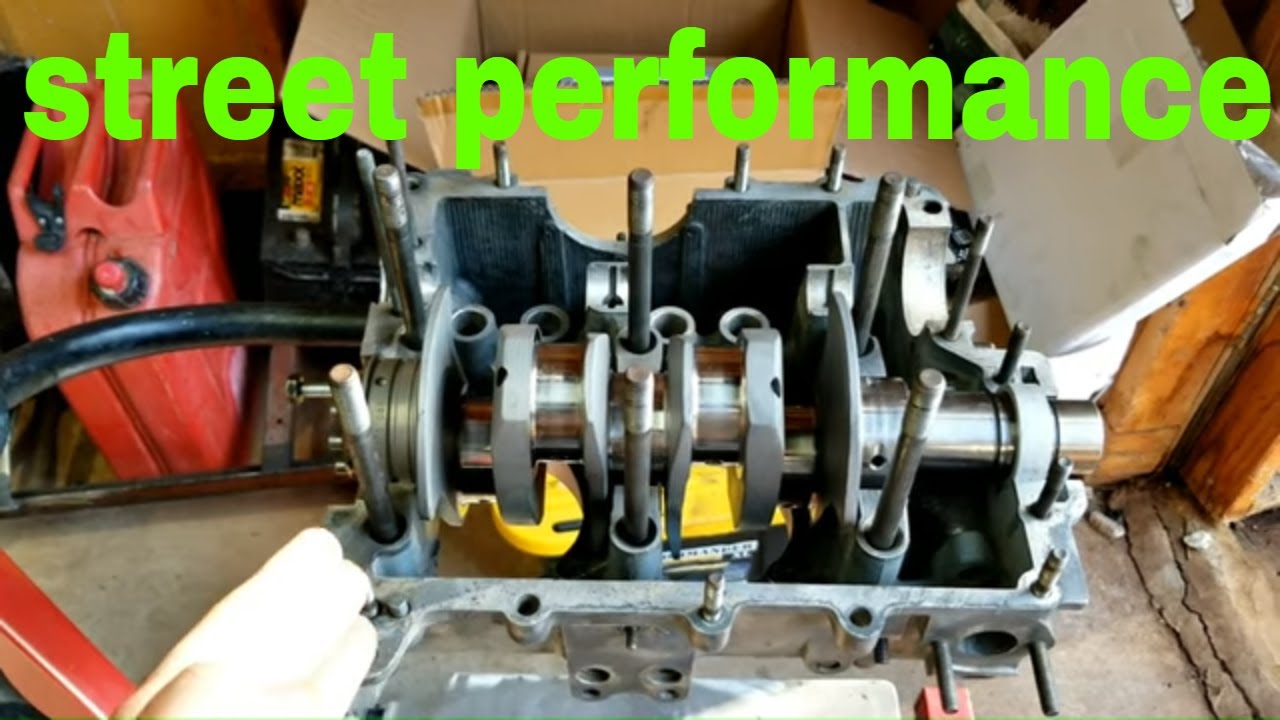 74 Stroker performance VW engine build  parts walkthrough