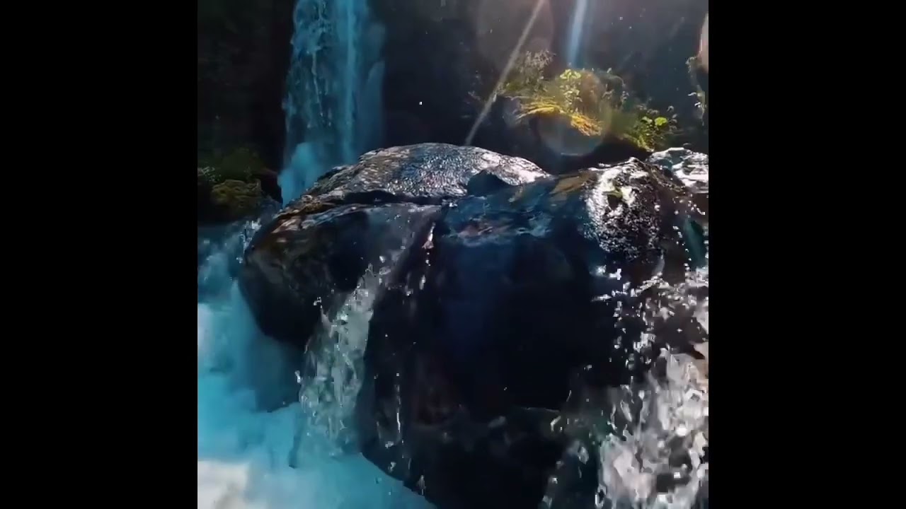 Blue Waterfall