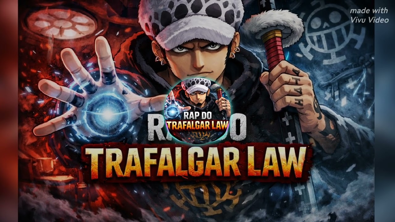 RAP DO TRAFALGAR LAW | One Piece | Cirurgião da Morte 🔥