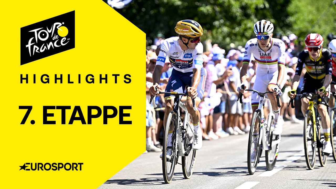 Tour de France 2025 | 7. Etappe | Highlights deutsch | Radsport