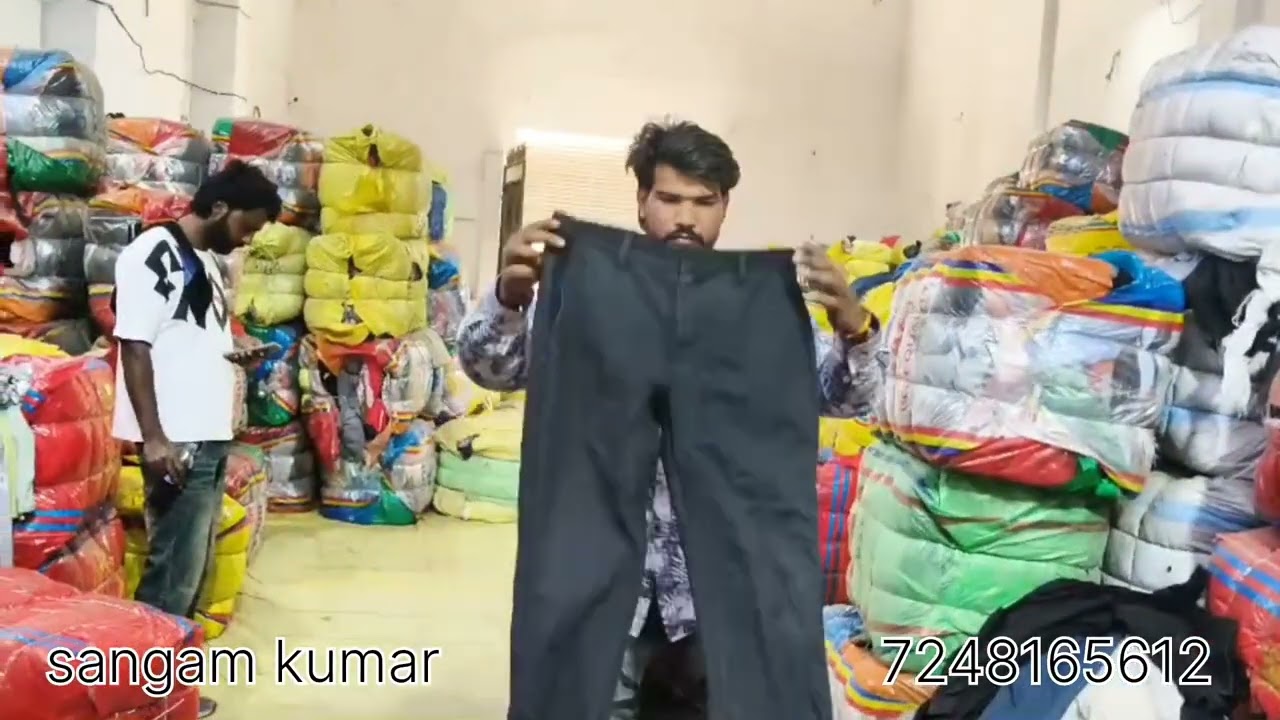 Man's lowar and pormal pant A+Gared surplus clothes Export market panipat 7248165612# सबसे सस्ता कि.