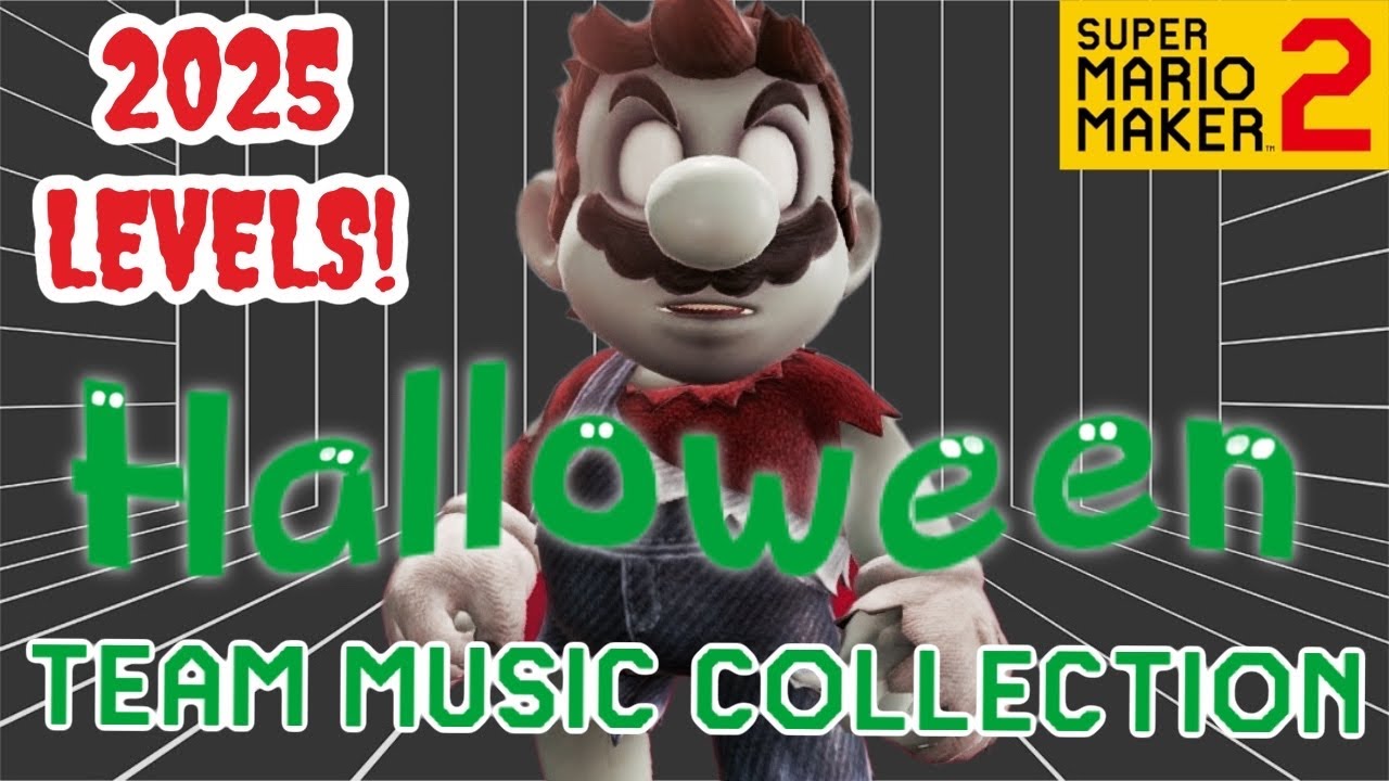 2025 Halloween Music Levels - Team Music Collection (Super Mario Maker 2)