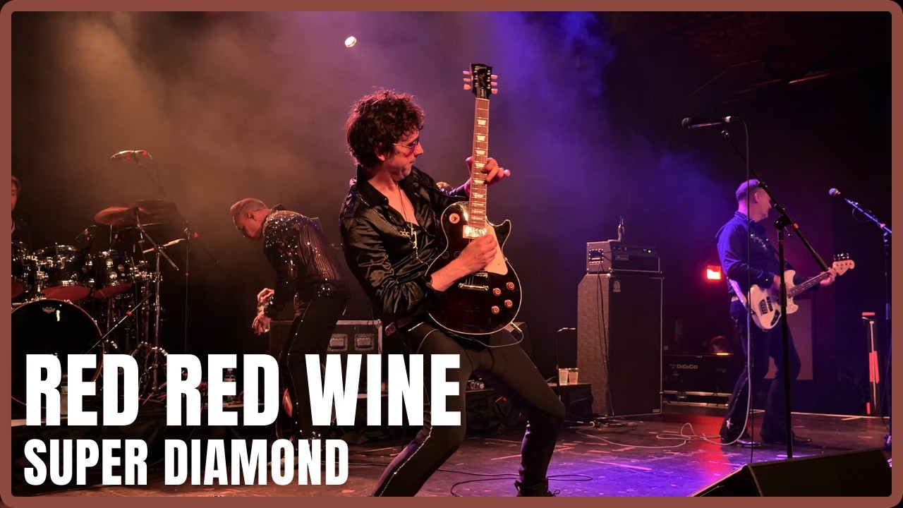 Super Diamond - Red Red Wine (by Neil Diamond) (LIVE) (4K) - Seattle, WA - The Showbox
