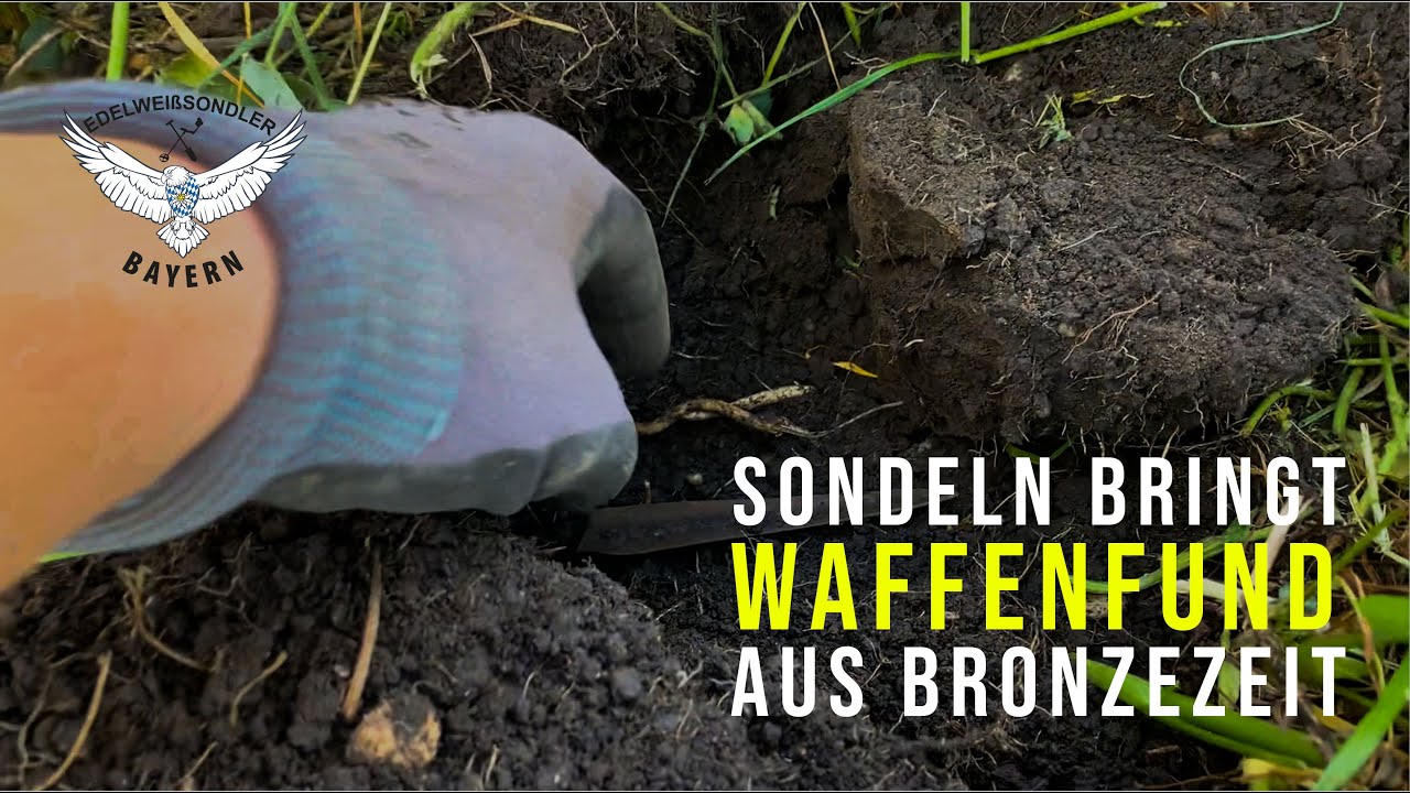 Sondeln bringt Waffenfund aus Bronzezeit (in 4K!) | Edelweiß Sondler