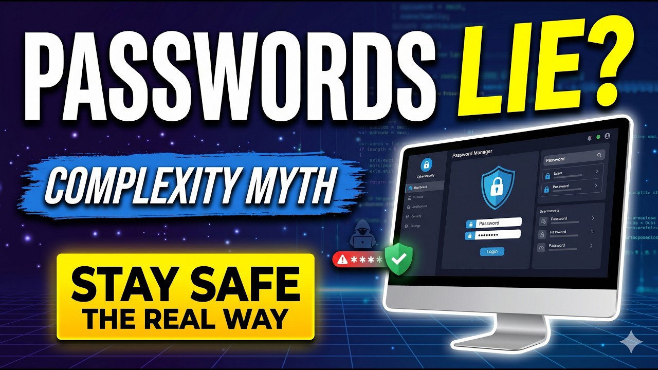 PASSWORD COMPLEXITY IS A LIE &ndash; HERE'S WHAT ACTUALLY KEEPS YOU SAFE