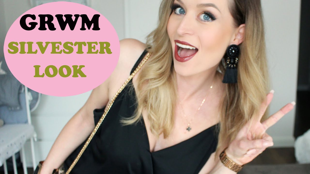 GRWM SILVESTER LOOK I Haare I Make up I Outfit