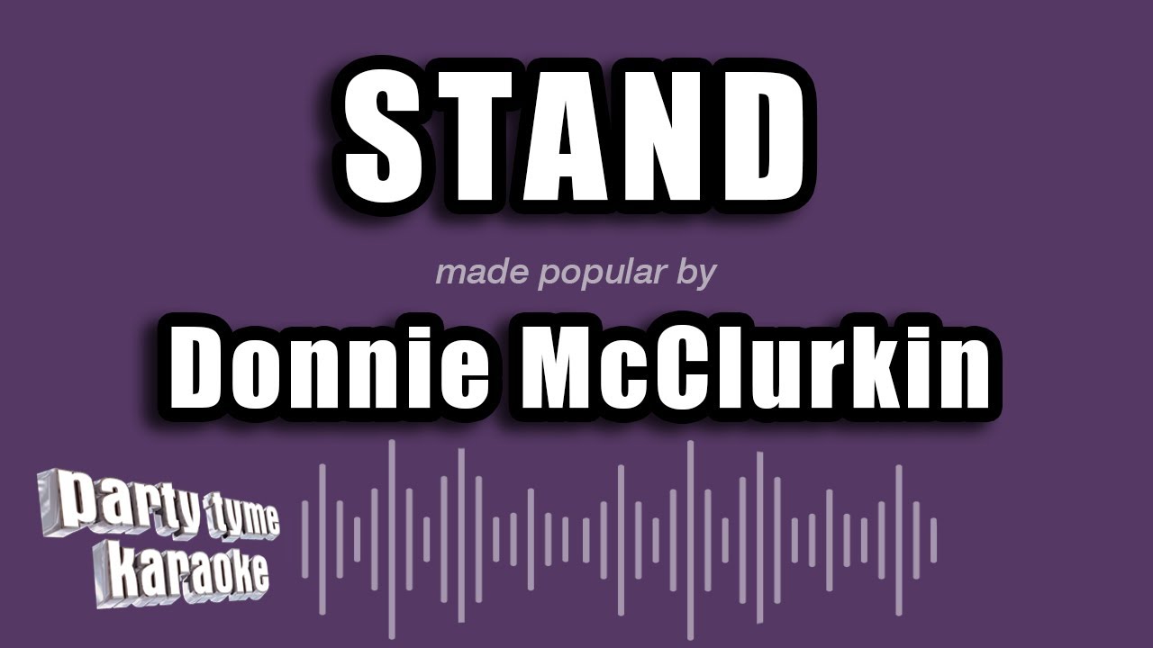 Donnie McClurkin - Stand (Karaoke Version)