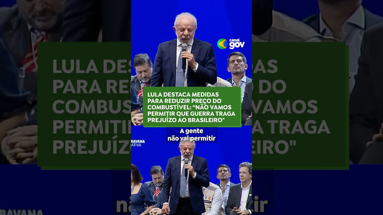 MEDIDAS PARA REDUZIR O PRE&Ccedil;O DOS COMBUST&Iacute;VEIS | #preco #combust&iacute;vel #lula #gasolina #diesel