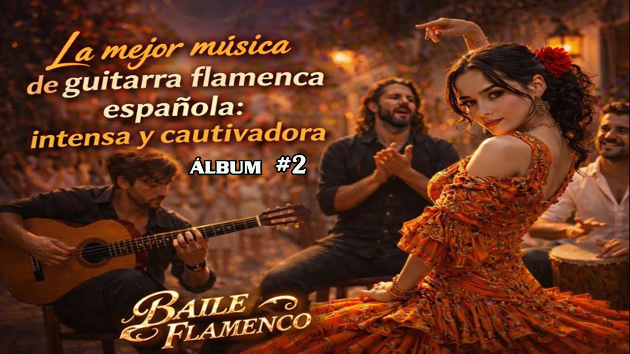 Álbum de Guitarra Flamenca N.º 2 | Una pasión ardiente en cada rasgueo de la guitarra
