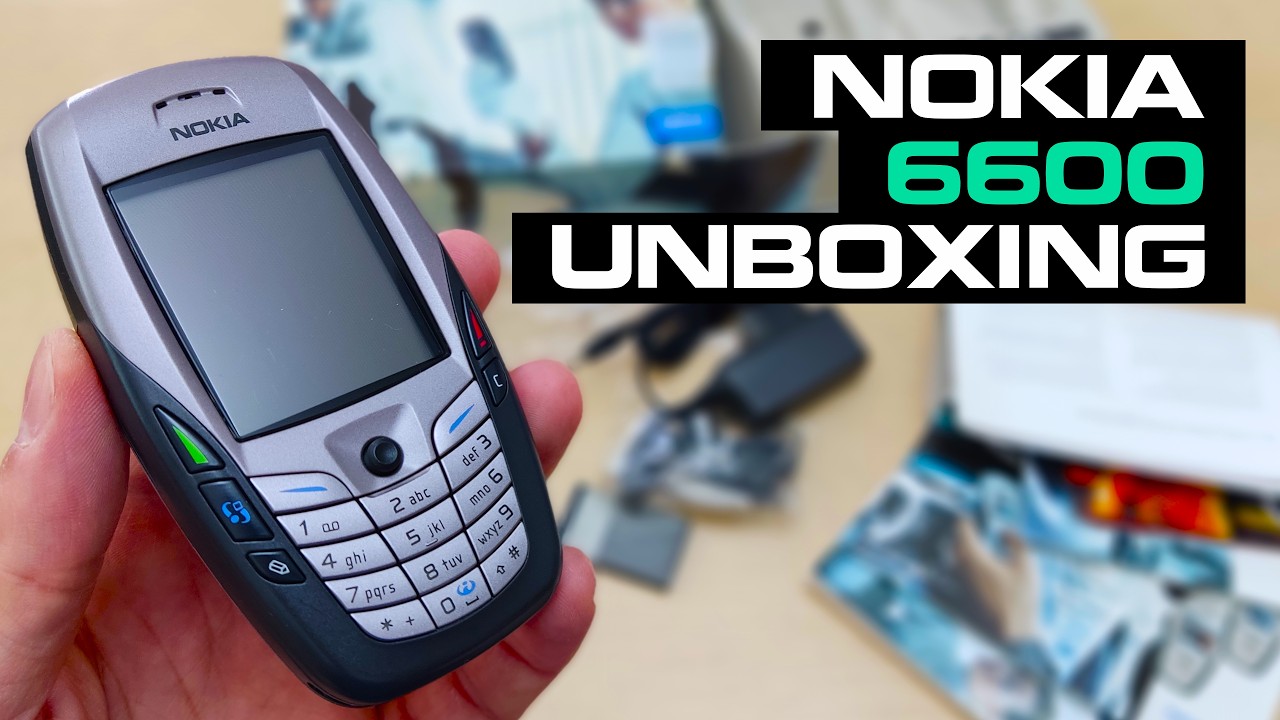 The Best-Selling SMARTPHONE of 2003! - Nokia 6600 Unboxing & Test