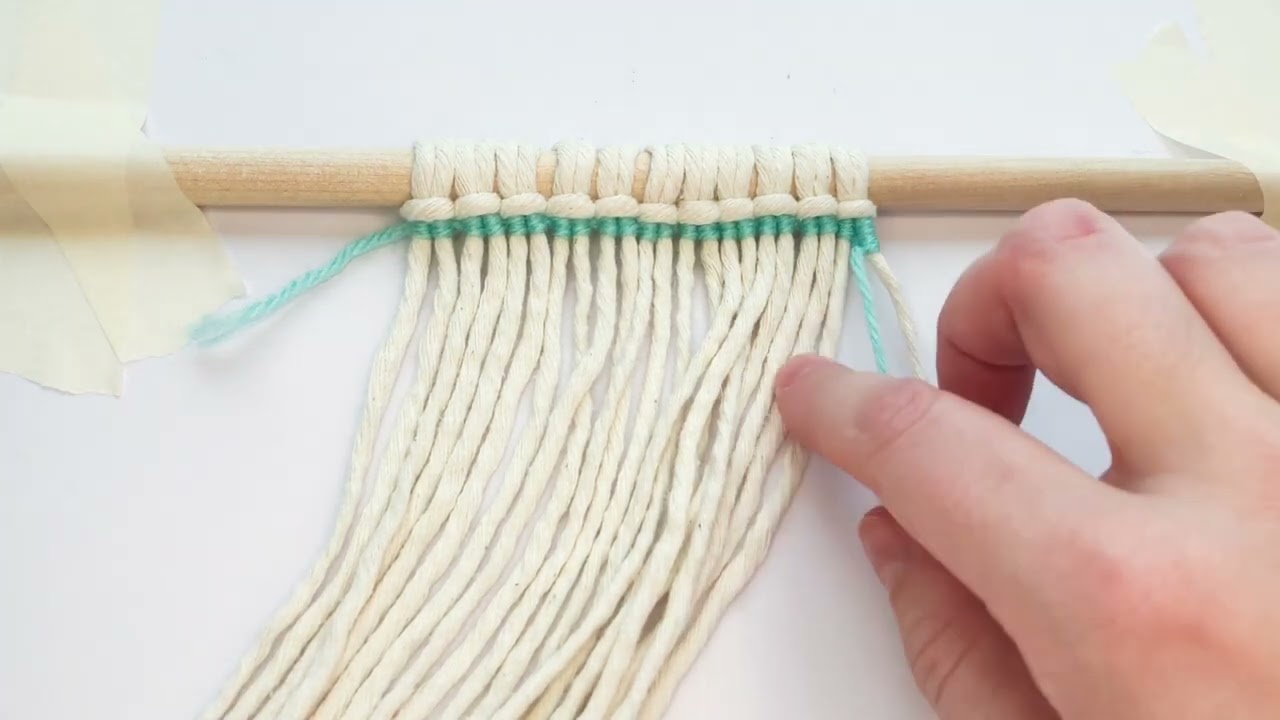 Pixel Macrame DIY Kit Step-by-Step Instructions