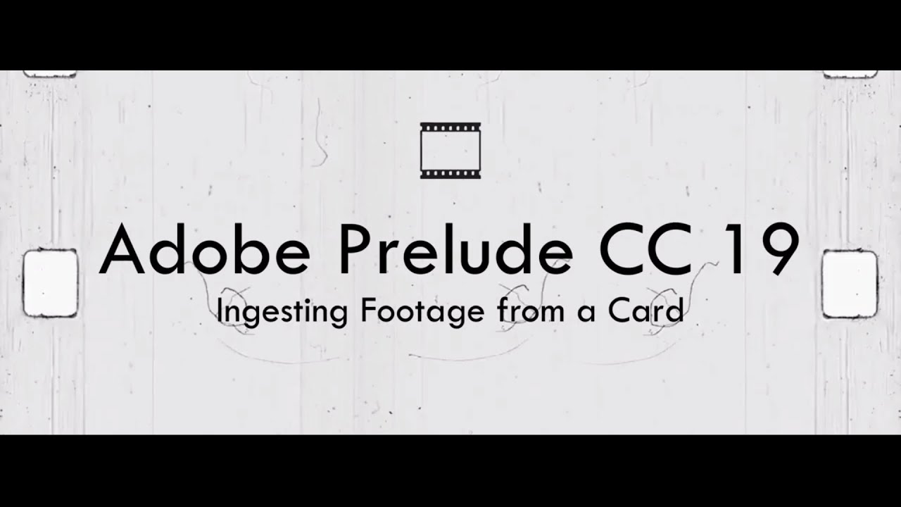 Intro to Adobe Prelude