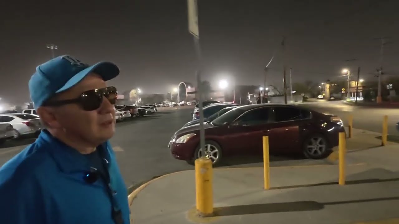 Cd Juarez de Noche y con viento