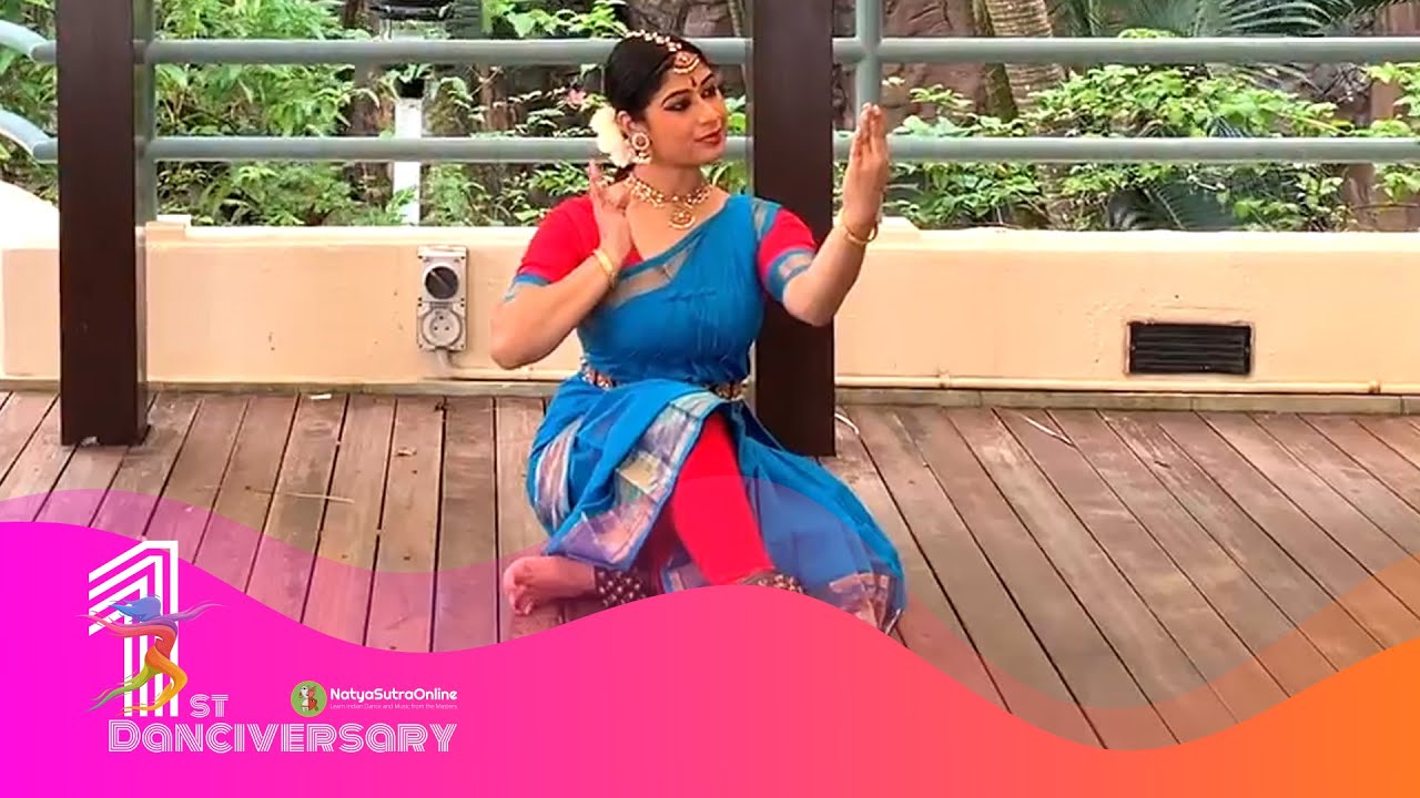 Virtual Danciversary Celebration | 'Yeppadi Manam' - Bharatanatyam Abhinaya Performance by Akshaya