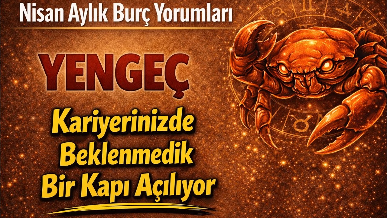 Yengeç Burcu - Yükselen Yengeç - Nisan Aylık Burç Yorumları