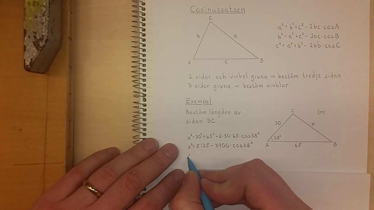 Ma3c Cosinussatsen