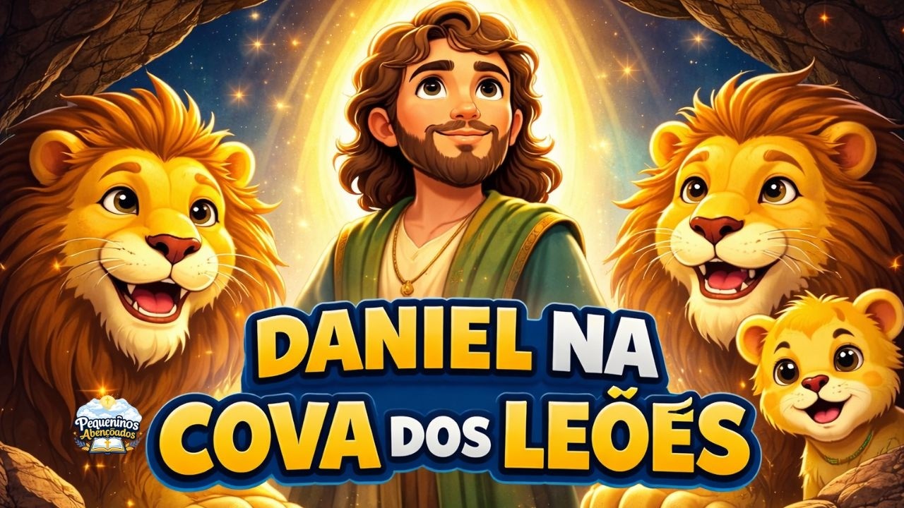 📖 DANEIL NA COVA DOS LEÕES | HISTÓRIA BÍBLICA PARA CRIANÇAS 🦁