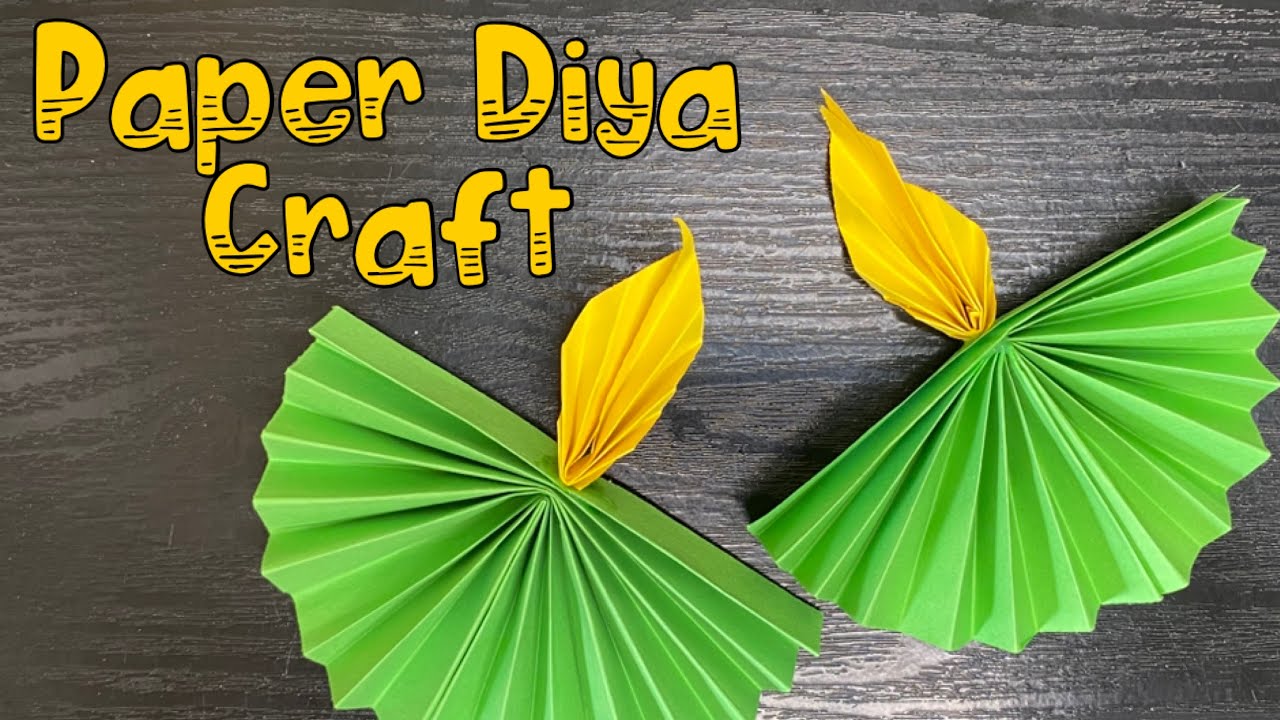 Paper Diya Craft | Paper Lantern | Paper Craft | Ramadan Decoration Ideas #papercraft #diy #craft 